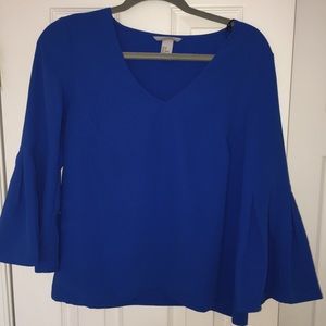 H&M blue blouse